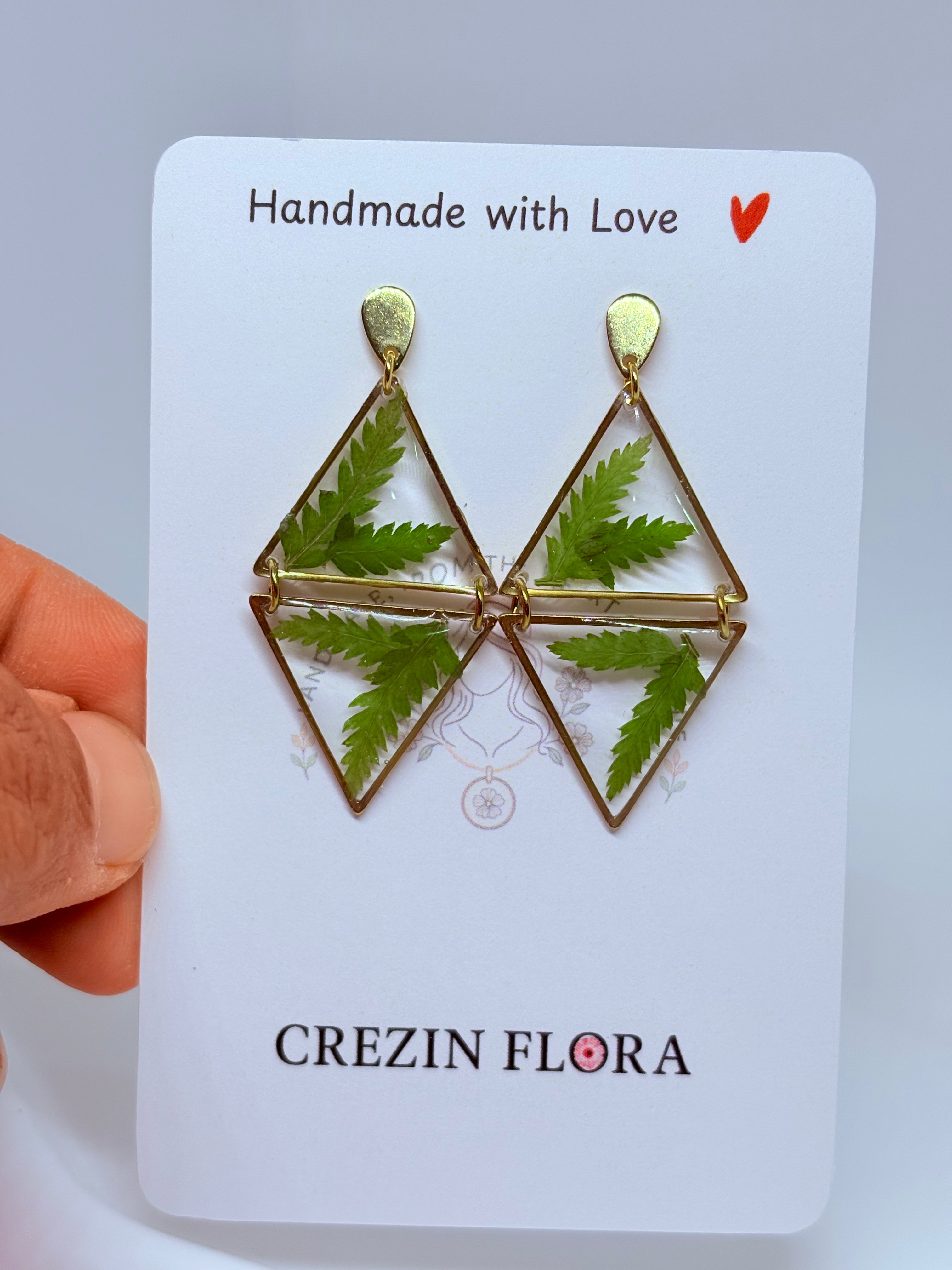 Fern Diamond Earrings